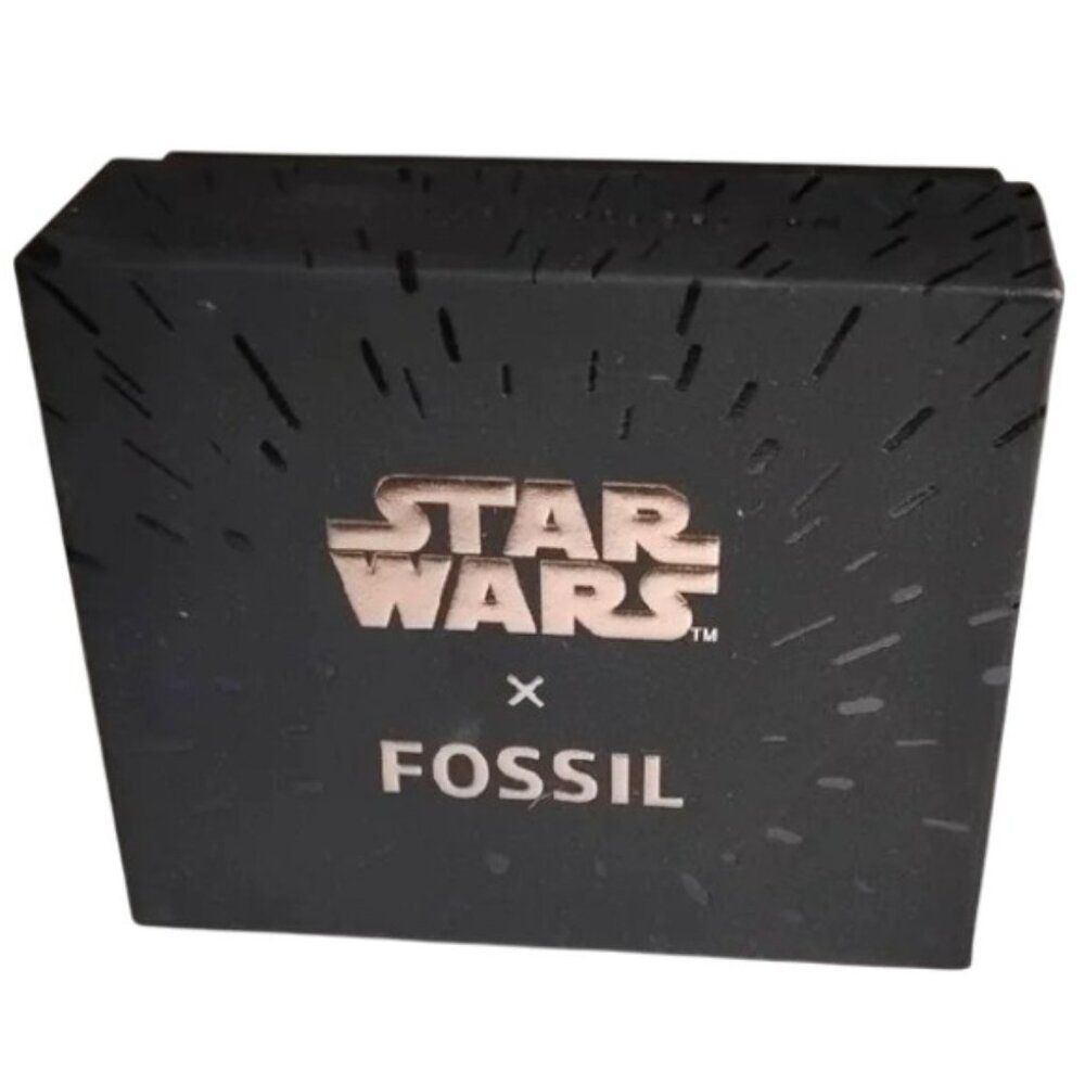 Star Wars X Fossil Gold Stainless Steel Stud Earrings Set 40th Anniversary - Picture 2 of 7